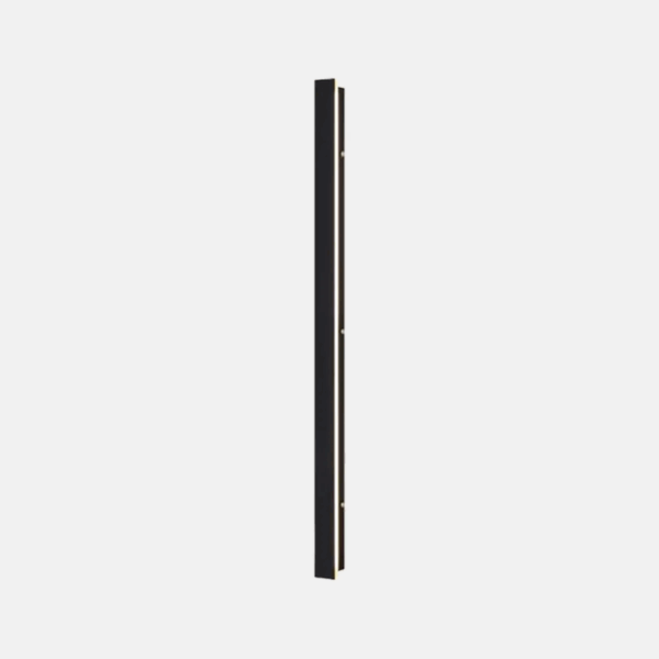 Minimalistisch Außenwandleuchte LED Wasserdichte Metall Linear Schwarz Garten