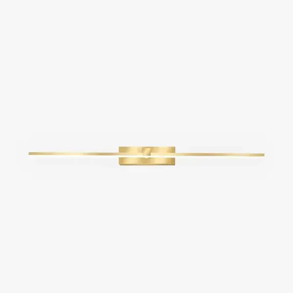Modern Spiegelleuchte LED Metall/Acryl Gold Badezimmer