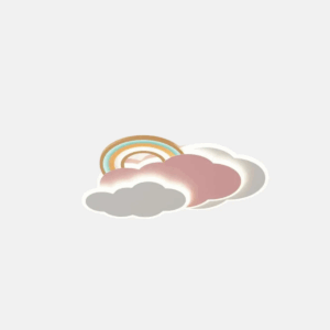 Modern Deckenleuchte LED Wolken Rosa Acryl Schlaf/Wohnzimmer