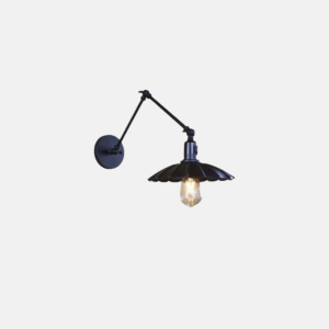 Industriell LED Wandlampe Metall Schlafzimmer